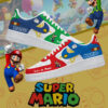 Super Mario ‘King Boo’ Limited Edition Air Force 1 Shoes