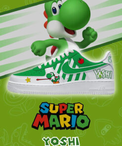 Super Mario ‘Yoshi’ Limited Edition Air Force 1 Shoes