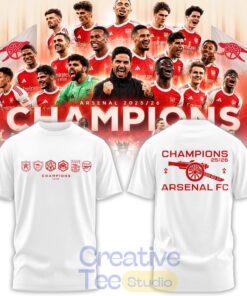 ’26 Arsenal Premier League Champions Tee Hoodie