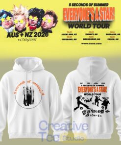 5 Seconds of Summer Everyone’s A Star! World Tour 2026 Special Tee Hoodie