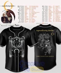 A Perfect Circle World Tour 2026 Baseball Jersey