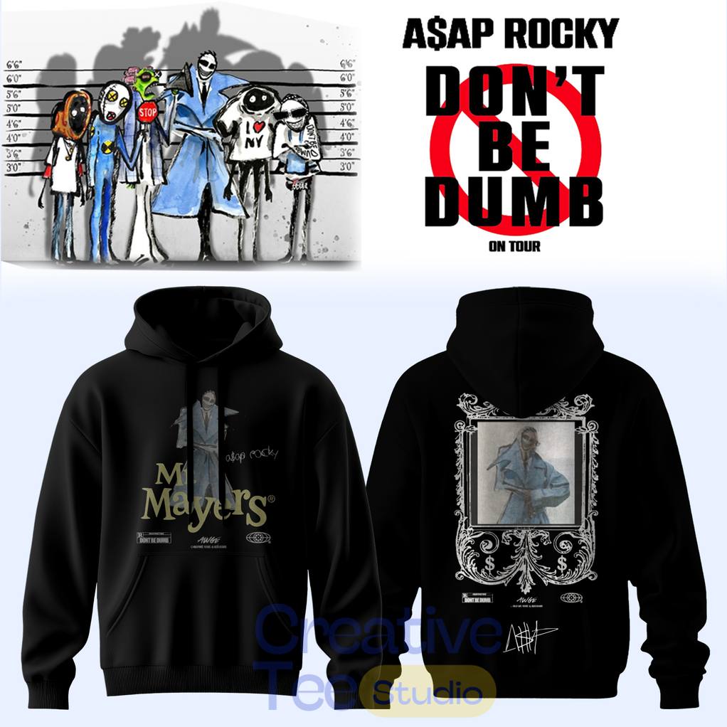 A$AP ROCKY DON'T BE DUMB WORLD TOUR 2026 Special Hoodie A$AP ROCKY DON'T BE DUMB WORLD TOUR 2026 Special Hoodie