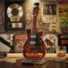 ACDC Guitar Shaped Limited Edition Whiskey Bottle 1 y2367.jpg