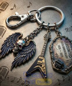 Aerosmith 55th Anniversary Limited Edition Commemorative Keychain