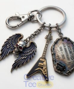 Aerosmith 55th Anniversary Limited Edition Commemorative Keychain