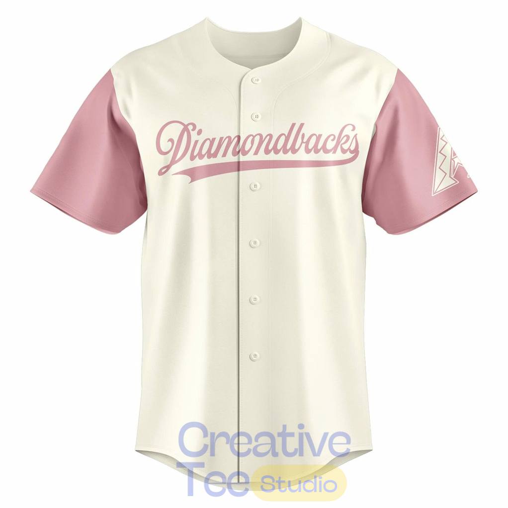 Arizona Diamondbacks 2026 Mother's Day Custom Baseball Jersey Arizona Diamondbacks 2026 Mother's Day Custom Baseball Jersey