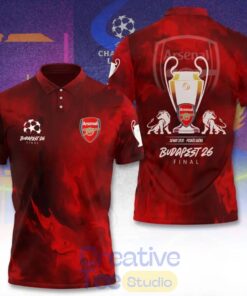 Arsenal F.C Champions League Final 2026 Polo Shirt