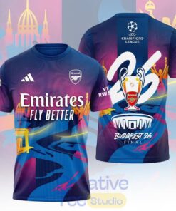 Arsenal F.C Champions League Final 2026 Tee Hoodie