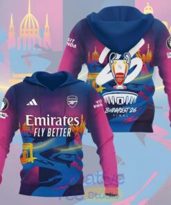 Arsenal F.C Champions League Final 2026 Tee Hoodie