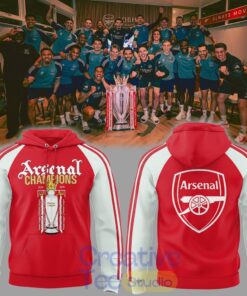 Arsenal Premier League Champions 2025-2026 Hoodie