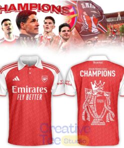 Arsenal Premier League Champions 2025-2026 Limited Edition Polo