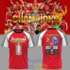 Arsenal Premier League Champions 2025-2026 T-Shirt
