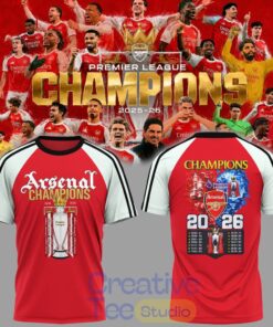 Arsenal Premier League Champions 2025-2026 Shirt