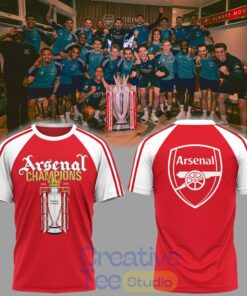 Arsenal Premier League Champions 2025-2026 T-Shirt