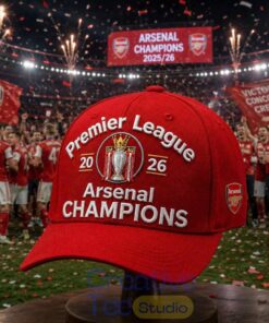 Arsenal Premier League Champions 25/26 Hat