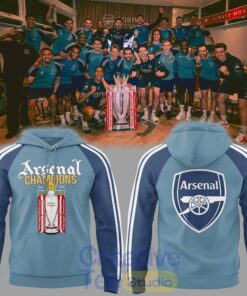 Arsenal Premier League Champions 25/26 Hoodie