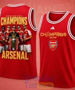 Arsenal Premium Premier League Champions 2025/26 Tank Top Jersey