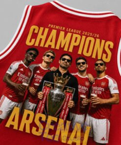 Arsenal Premium Premier League Champions 2025/26 Tank Top Jersey