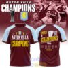 Aston Villa Europa League Champions 2025-26 T-Shirt