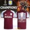 Aston Villa Europa League Champions 2026 Limited Edition Soccer Jersey