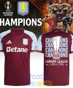 Aston Villa Europa League Champions 2026 Limited Edition Soccer Jersey