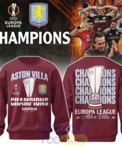 Aston Villa Europa League Champions 2026 Sweatshirt