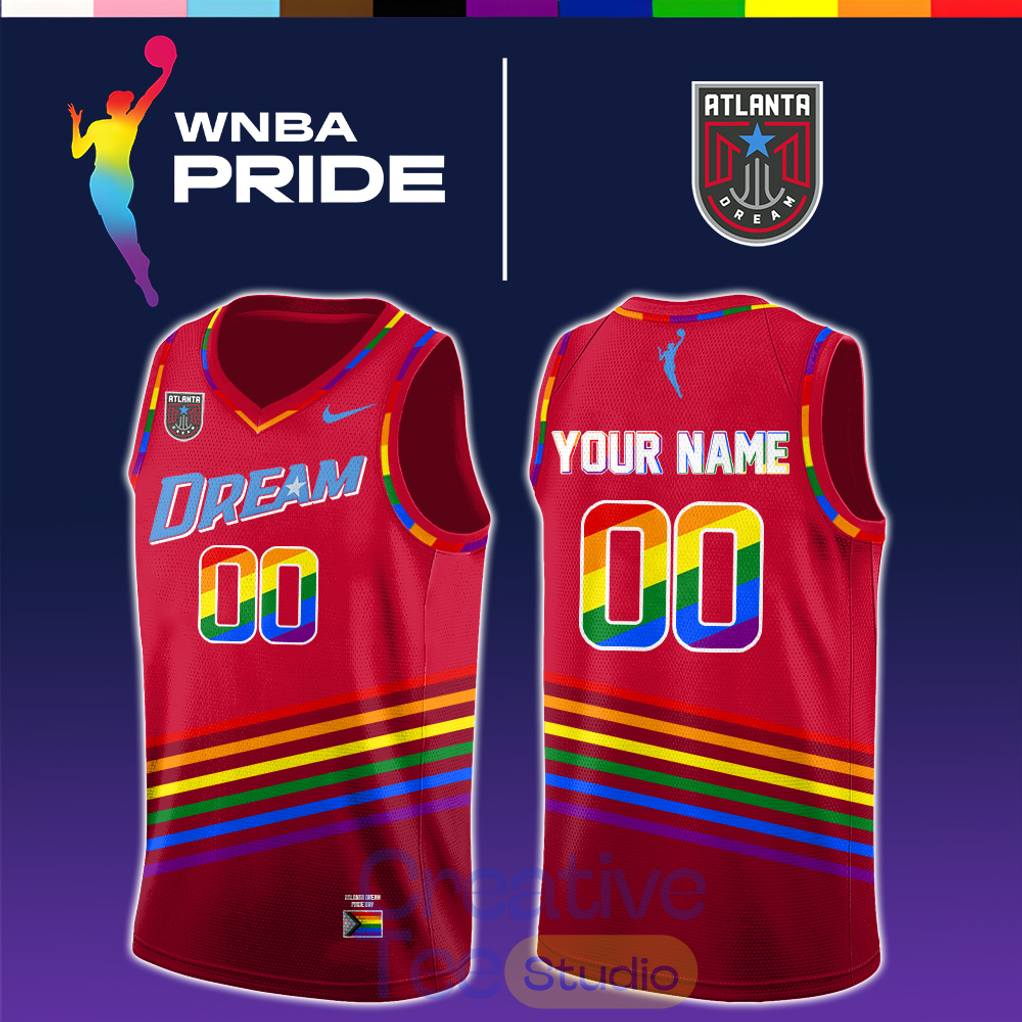 Atlanta Dream x Pride Day 2026 Basketball Jersey Atlanta Dream x Pride Day 2026 Basketball Jersey