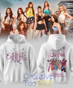 BINI Signals World Tour 2026 Tee Hoodie BINI Signals World Tour 2026 Tee Hoodie