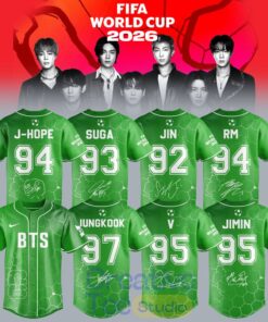 BTS x World Cup 2026 HexaPitch 26 Baseball Jersey