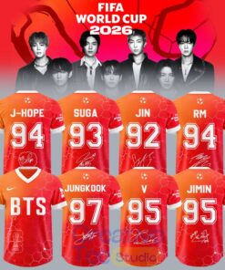 BTS x World Cup 2026 HexaPitch 26 Football Jersey