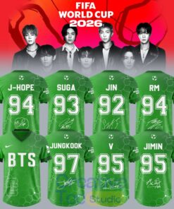 BTS x World Cup 2026 HexaPitch 26 Football Jersey