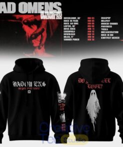 Bad Omens Do You Feel Love Worldwide 2026 Tour Hoodie