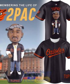 Baltimore Orioles Remembering The Life of TUPAC Special Baseball Jersey