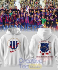 Barcelona Femení Champions League Campiones 2026 Special Tee Hoodie