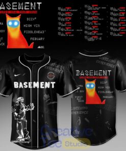 Basement WIRED USA Tour 2026 Baseball Jersey