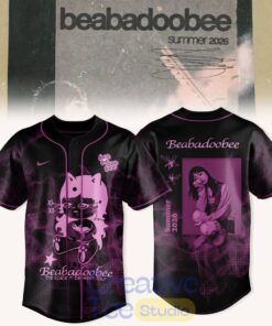 Beabadoobee Midnight Bloom 2026 Summer Tour Baseball Jersey