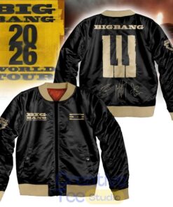 BigBang 20th Anniversary World Tour 26 Bomber Jacket