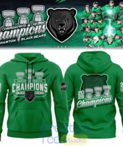 Binghamton Black Bears Back-To-Back Champs 2026 Tee Hoodie