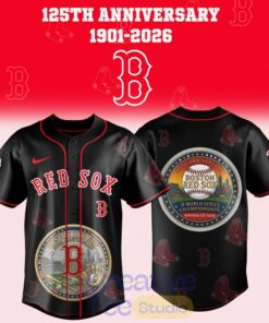 Boston Red Sox 125th Anniversary Baseball Jersey