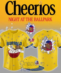 Buffalo Bisons Cheerios Night at the Ballpark Baseball Jersey