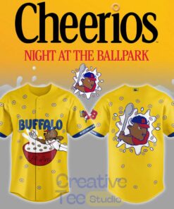 Buffalo Bisons Cheerios Night at the Ballpark Baseball Jersey
