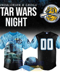 Charleston RiverDogs x Star Wars Night Custom Baseball Jersey