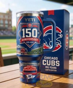 Chicago Cubs 150th Anniversary Special YETI Tumbler