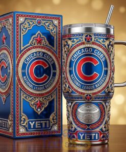 Chicago Cubs Baseball Special New 2026 YETI Tumbler