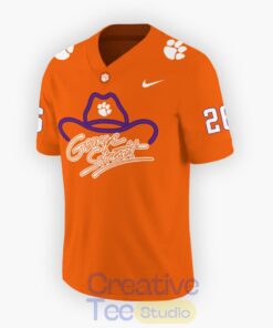 Clemson Tigers x George Strait “At Death Valley” 2026 Tour Football Jersey