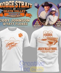 Clemson Tigers x George Strait Memorial Stadium 2026 Tour T-Shirt