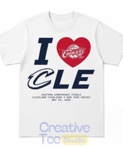Cleveland Cavaliers Game 4 2026 I Love CLE Shirt