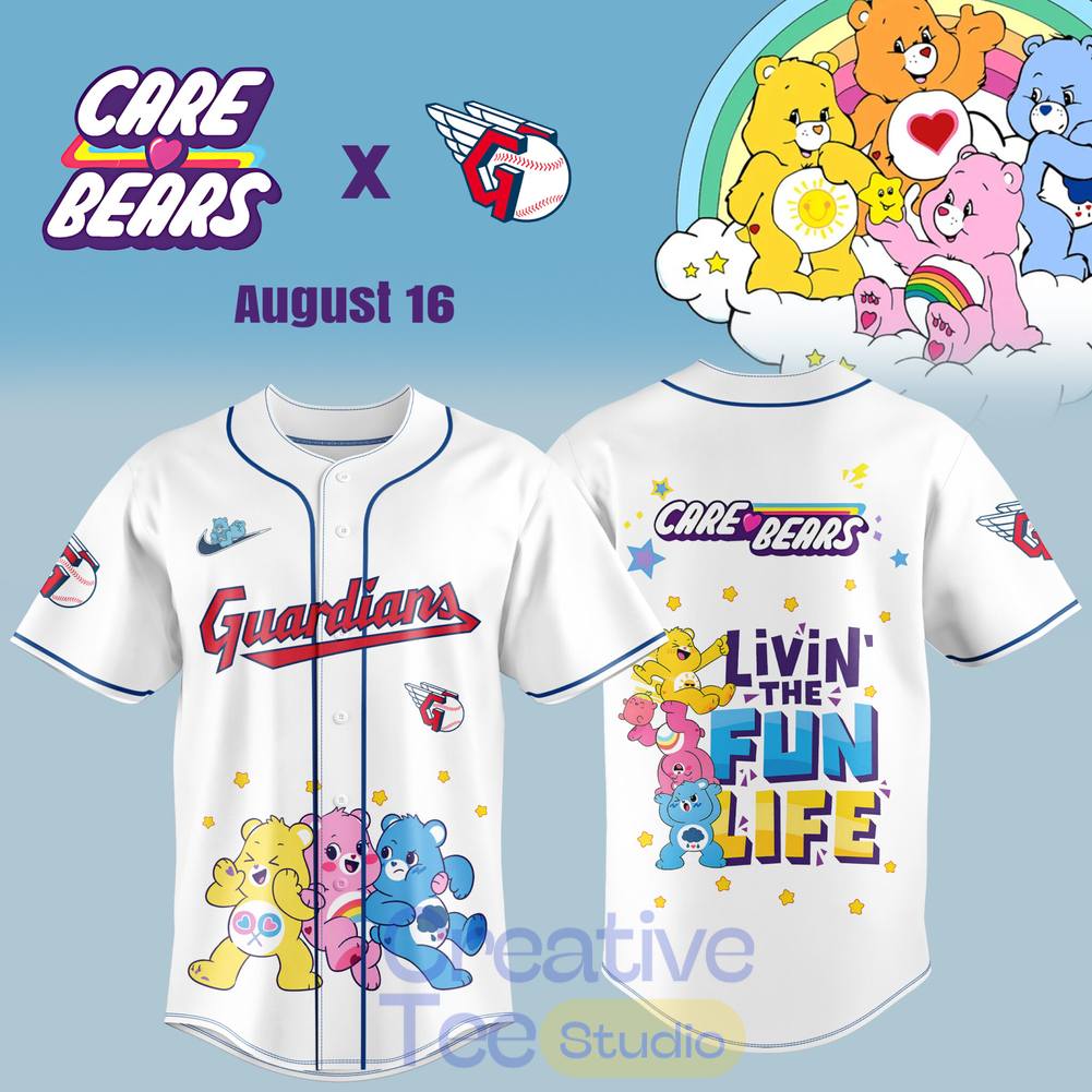 Cleveland Guardians x Care Bears Day Baseball Jersey Cleveland Guardians x Care Bears Day Baseball Jersey