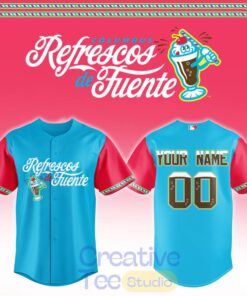 Columbus Clingstones Refrescos de Fuente 2026 Custom Jersey