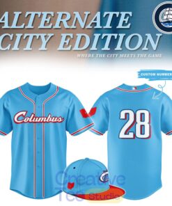 Columbus Clippers Alternate City Edition Custom Jersey